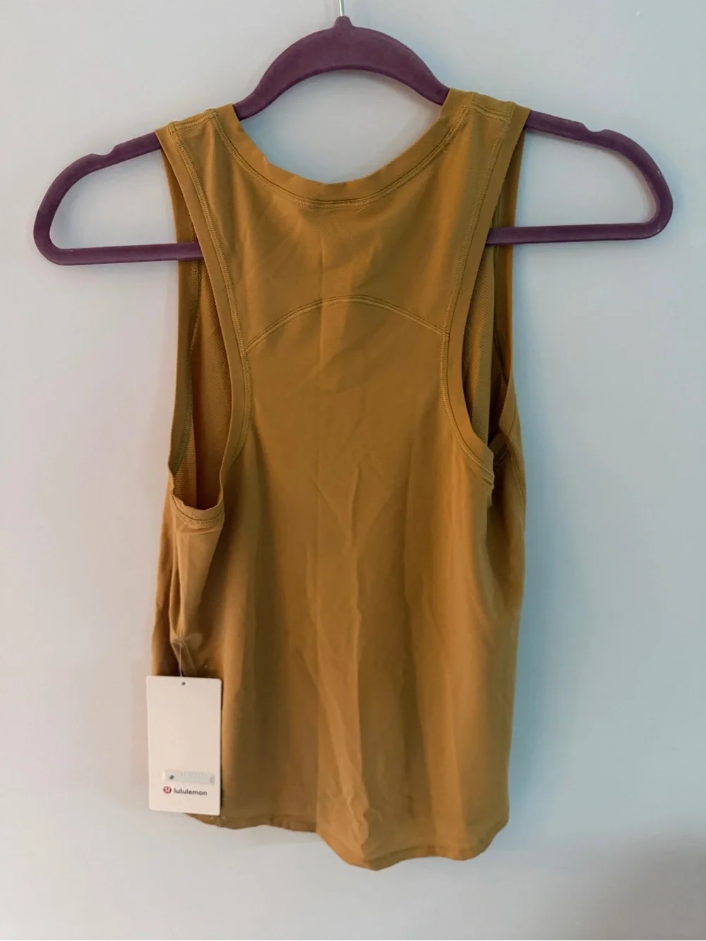 Lululemon High Neck Run and Train Tank Size 6 NWT